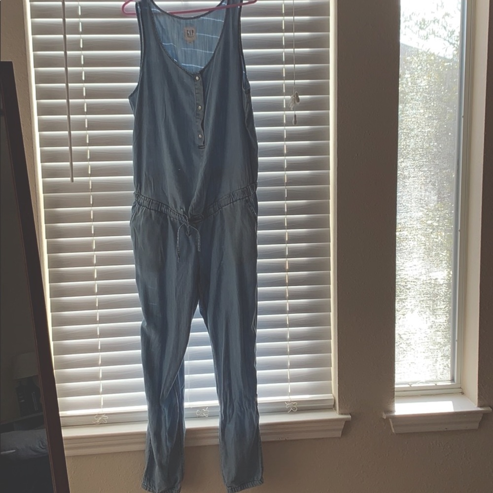Gap Maternity denim jumper. Size medium